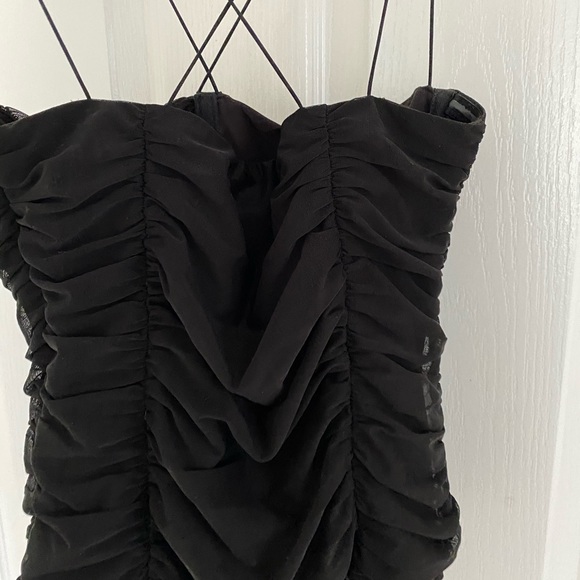 Revolve mesh black bodysuit - Picture 4 of 5